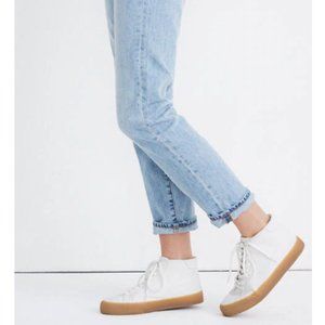 Madewell High-Top Sneakers in Recycled Canvas